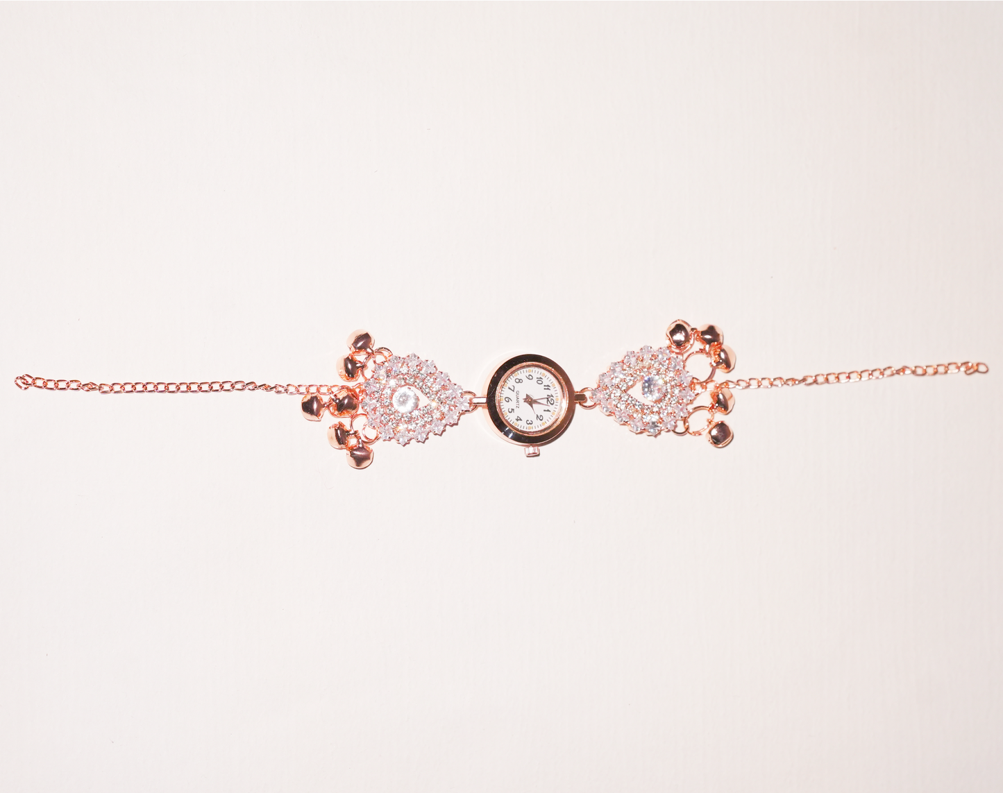 Crystal Bloom Quartz Watch for Women