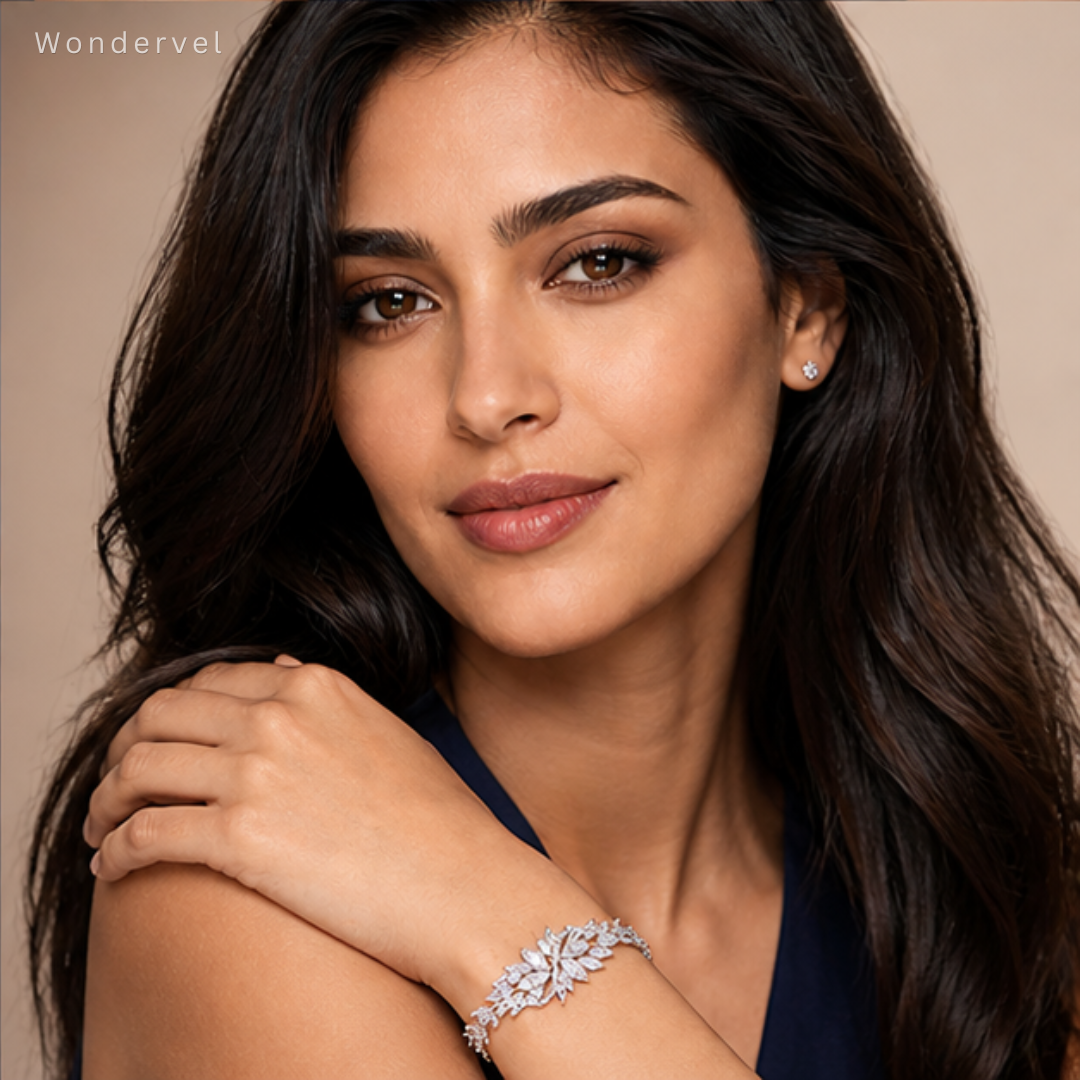 Silver Hand Bracelet