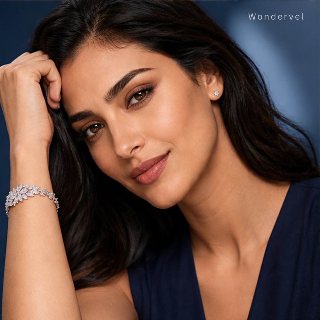 Silver Hand Bracelet