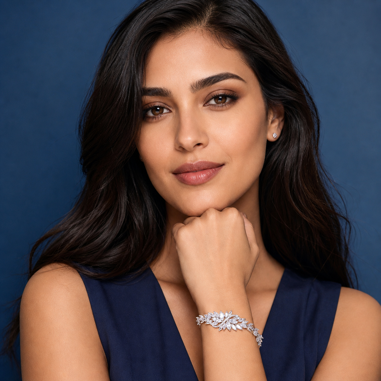 Silver Hand Bracelet